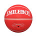 Customized Composite Pu Leather Official Game Red Color Size 7 Indoor Basketball